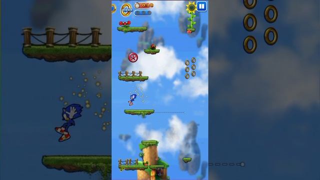 sonic jump pro level 3 gameplay #3 смотреть онлайн