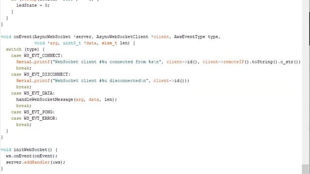 We server with Websockets using JSON смотреть онлайн