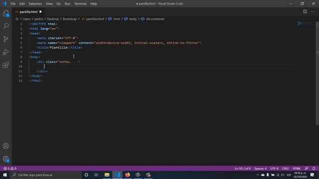 Desarrollo Web Desde Cero - Bootstrap - Configurando nuestro Entorno смотреть онлайн