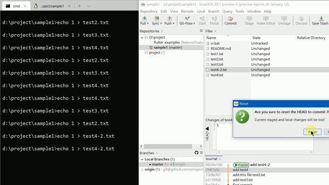 [Git#4] 使用SmartGit做Git基本操作並以動畫展示觀念 смотреть онлайн