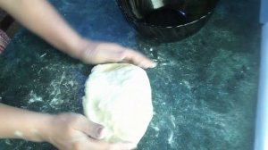 Пышки , без масла  -  на сковороде .