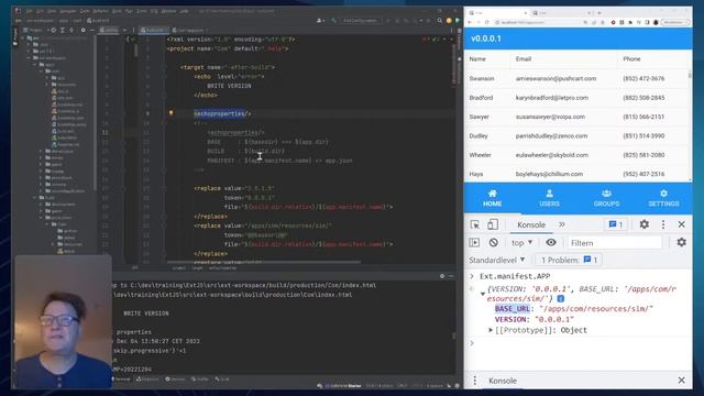 ExtJS Minis: Edit Variables in Manifest смотреть онлайн