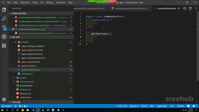10 Angular - Component Interaction Continued, Services & Dependency Injection смотреть онлайн