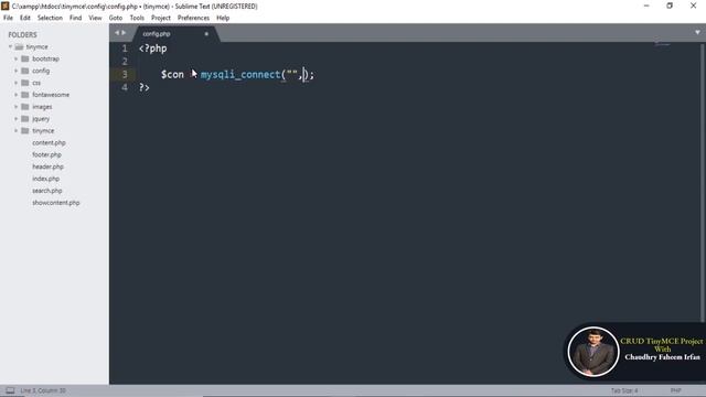 3 Creating Database and Making Connection | PHP, Bootstrap & MySQL CRUD in Hindi/Urdu смотреть онлайн