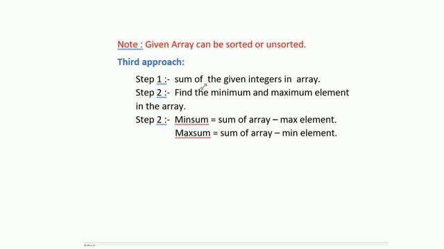 Mini-Max Sum HackerRank Solutions (3 tricks)|Explanation in Hindi |coding4u смотреть онлайн