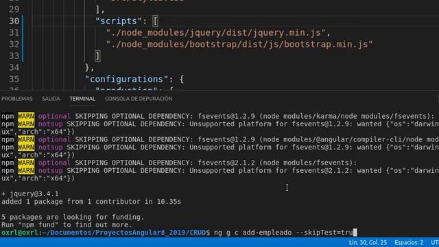 Angular 8 Local Storage CRUD | Parte 2 - Integración de bootstrap y creación de componentes смотреть онлайн