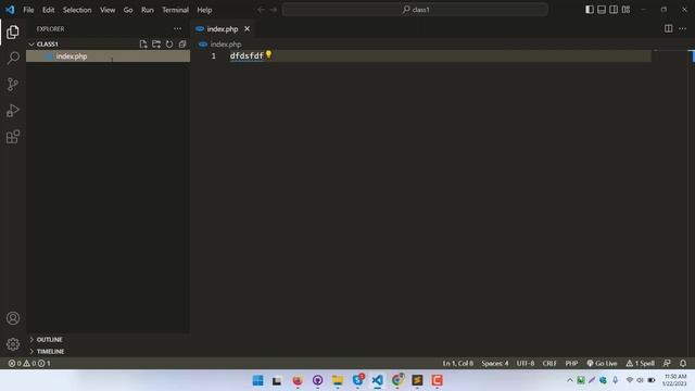 PHP Class One XAMPP Setup & Data Type | 6M смотреть онлайн