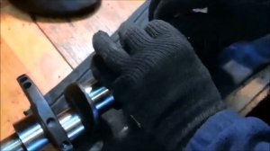 Удаление заглушек из коленвала [ВАЗ]