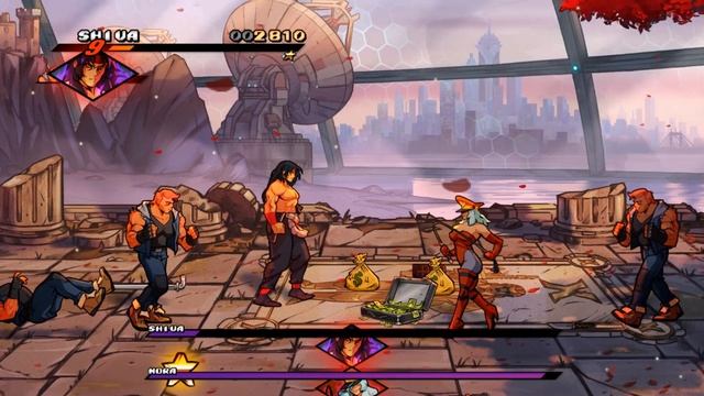 Streets Of Rage 4 hacking test - classic Shiva replacement смотреть онлайн