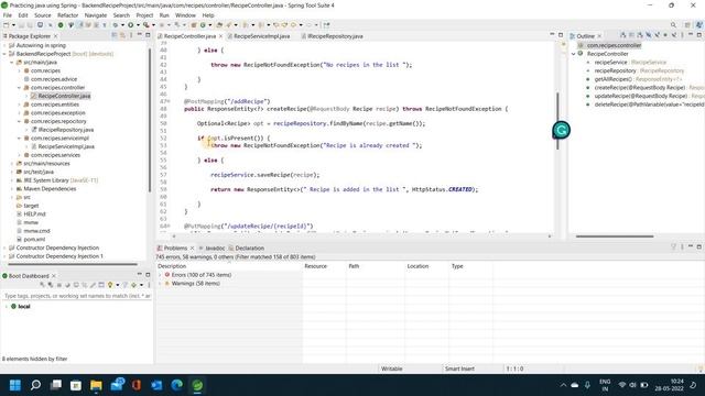 Java Real-time projects for beginners // by using spring boot //Easy Learning Channel смотреть онлайн
