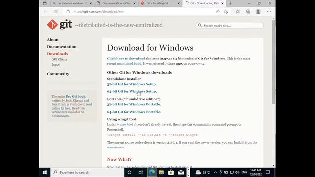 How to install VScode and git on windows (2022) смотреть онлайн