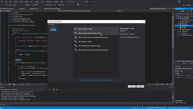 4 DbContext y Scaffolding - Curso de como crear un M.P.V con DotnetCore + Angular+SQL смотреть онлайн