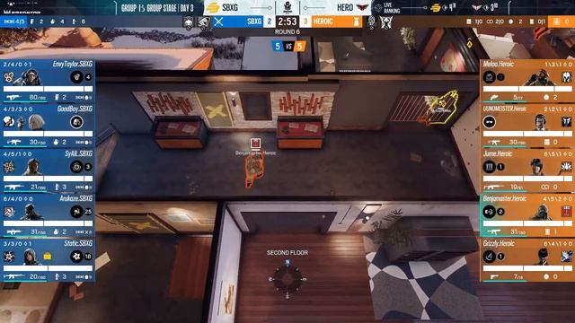 SANDBOX Gaming vs. Heroic // Six Jönköping Major - Group Stage - Day 3 смотреть онлайн
