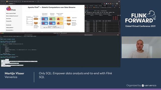 Only SQL: Empower data analysts end-to-end with Flink SQL смотреть онлайн