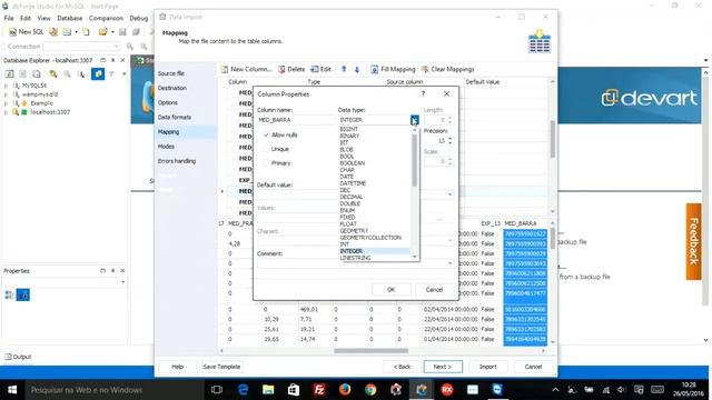 Importando Dados com dbForgeStudio MySQL смотреть онлайн