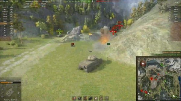 T1 Heavy Tank. Танк-дамагер