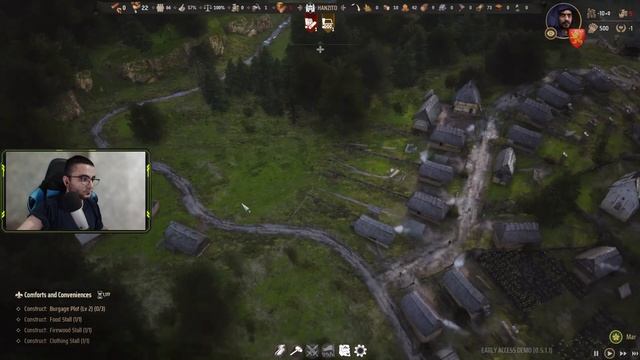 НЕРЕАЛЬНО КРАСИВАЯ И РЕАЛИСТИЧНАЯ СТРАТЕГИЯ MANOR LORDS! МАНОР ЛОРДС ПЕРВЫЙ ВЗГЛЯД И ОБЗОР ИГРЫ