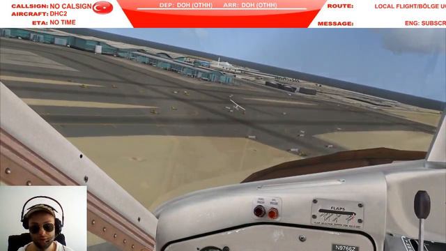 [FSX] LIVE STREAM | HOLIDAY FLIGHT | ROUND TRIP DOHA | DE HAVILLAND BEAVER DHC2 | FSCLOUD смотреть онлайн