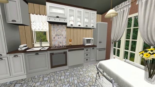 The Sims 3.Small house of "Sofie".Маленький дом "Софи". смотреть онлайн