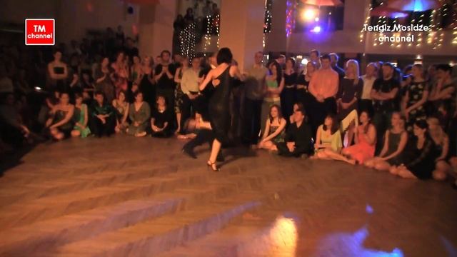 Tango vals "Dichas Que Vivi". Dance Sergei Belyankin and Zamira Hut. Сергей Белянкин и Замира Хут. смотреть онлайн