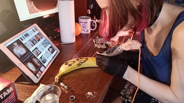 Делаем татуировки тому, чему не стоит. Продаю банан за 10 000 рублей?! смотреть онлайн