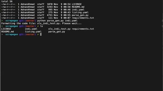 ScrapeGen - Generating Python Web scrapers based on rules. смотреть онлайн