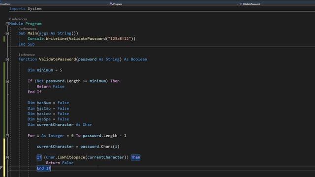 How to Validate a Password Using Visual Basic смотреть онлайн