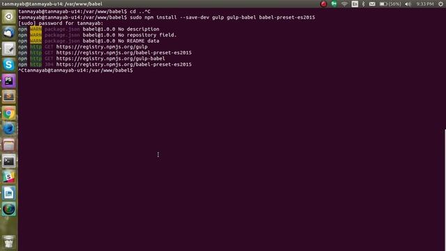 Babel using Gulp смотреть онлайн