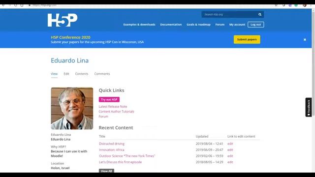 H5P on Moodle example смотреть онлайн