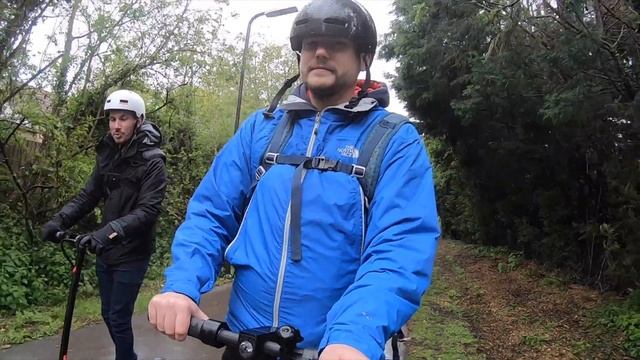 Can you ride an Electric Scooter in the rain?☔ смотреть онлайн