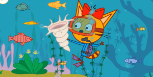 Три кота 11. Увлекательная раскраска с анимациями!