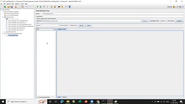 PerformanceTesting-Aug11-AOS User Registration script Recording with JMeter 5.5-Theory from tomorro смотреть онлайн