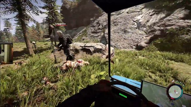 Sons of The Forest Hilarious Golf Cart Flip! смотреть онлайн