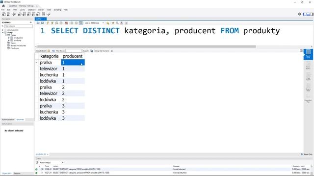 3. Kurs SQL - LIMIT, DISTINCT oraz CONCAT смотреть онлайн