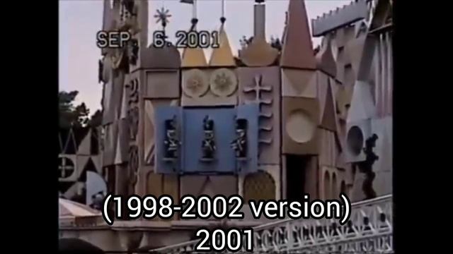 "it's a small world" Disneyland clock parade through the years (Not my footage) смотреть онлайн