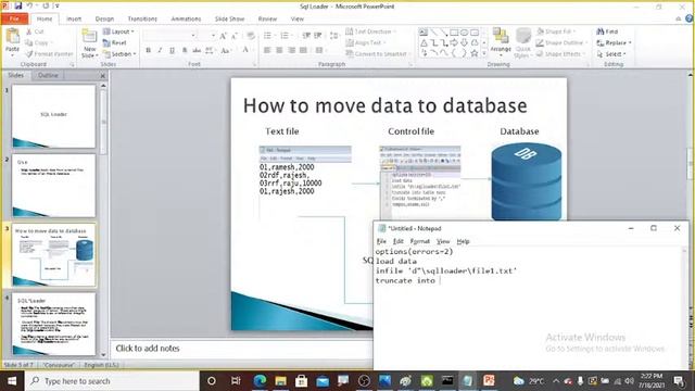 Sql Loader Process in Oracle смотреть онлайн