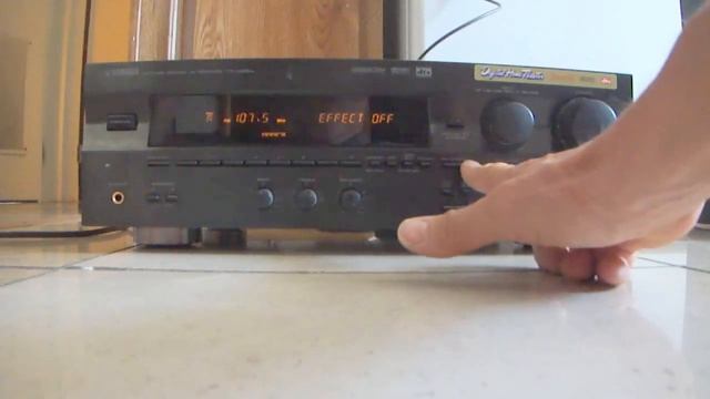 Yamaha Natural Sound AV Receiver RX-V 595a смотреть онлайн