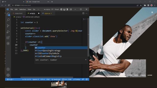 How to Create Landing Page Website Using HTML & CSS & Javascript | with GSAP смотреть онлайн