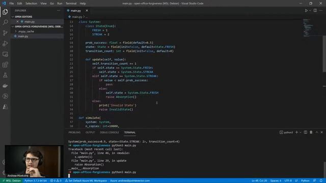 Open Office // Forgiving Yourself: An Analysis Using Math And Code смотреть онлайн