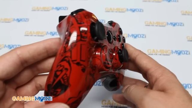 Red Zombie Brains Xbox 360 Modded Controller смотреть онлайн