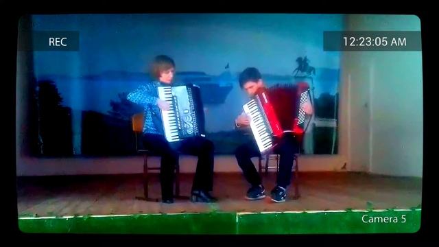 Astor Piazzolla - Libertango (дуэт Волков & Смирнова) аккордеон смотреть онлайн