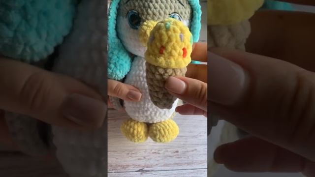 Вязаный пингвин. Вязаные игрушки. Подробная информация https://vk.com/plyusheviy_mir