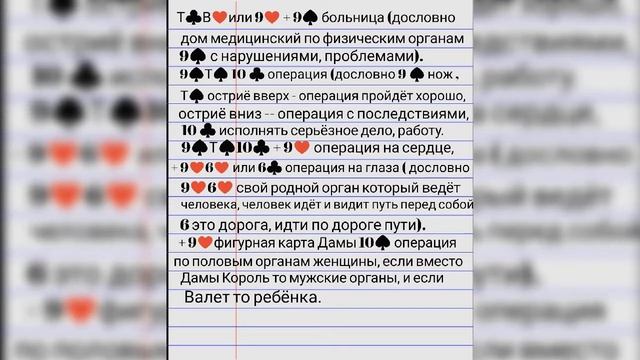 Сочетания карт игральных / медицина смотреть онлайн