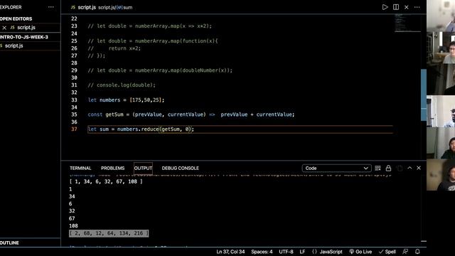 Live Lecture Example Class - Javascript Week 3 смотреть онлайн