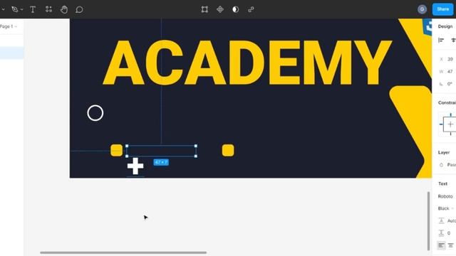 Poster design in Figma смотреть онлайн