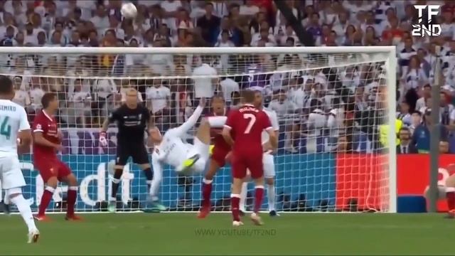 Гол гарета бейла в ворота Ливерпуля в финале лч