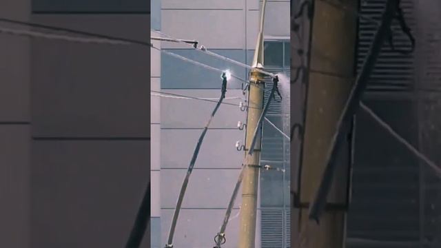 Самара/ Троллейбус / Обледенение проводов #самара #samara смотреть онлайн