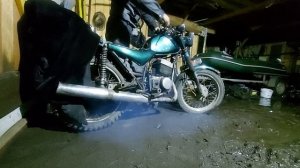 Установка поршня от Yamaha BWS 100 и лепесткового клапана от Yamaha JOG 3KJ на Минск 125