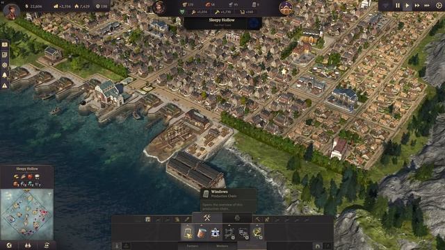 Anno 1800 Sandbox #05 Artisans and First Expedition - Let's Play Gameplay English [FullHD 60FPS] смотреть онлайн