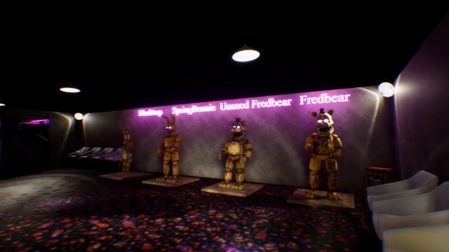 Exploring Fredbears Diner after dark.. ANIMATRONICS ATTACK | FNAF Those Nights at Fredbear's 2020 смотреть онлайн
